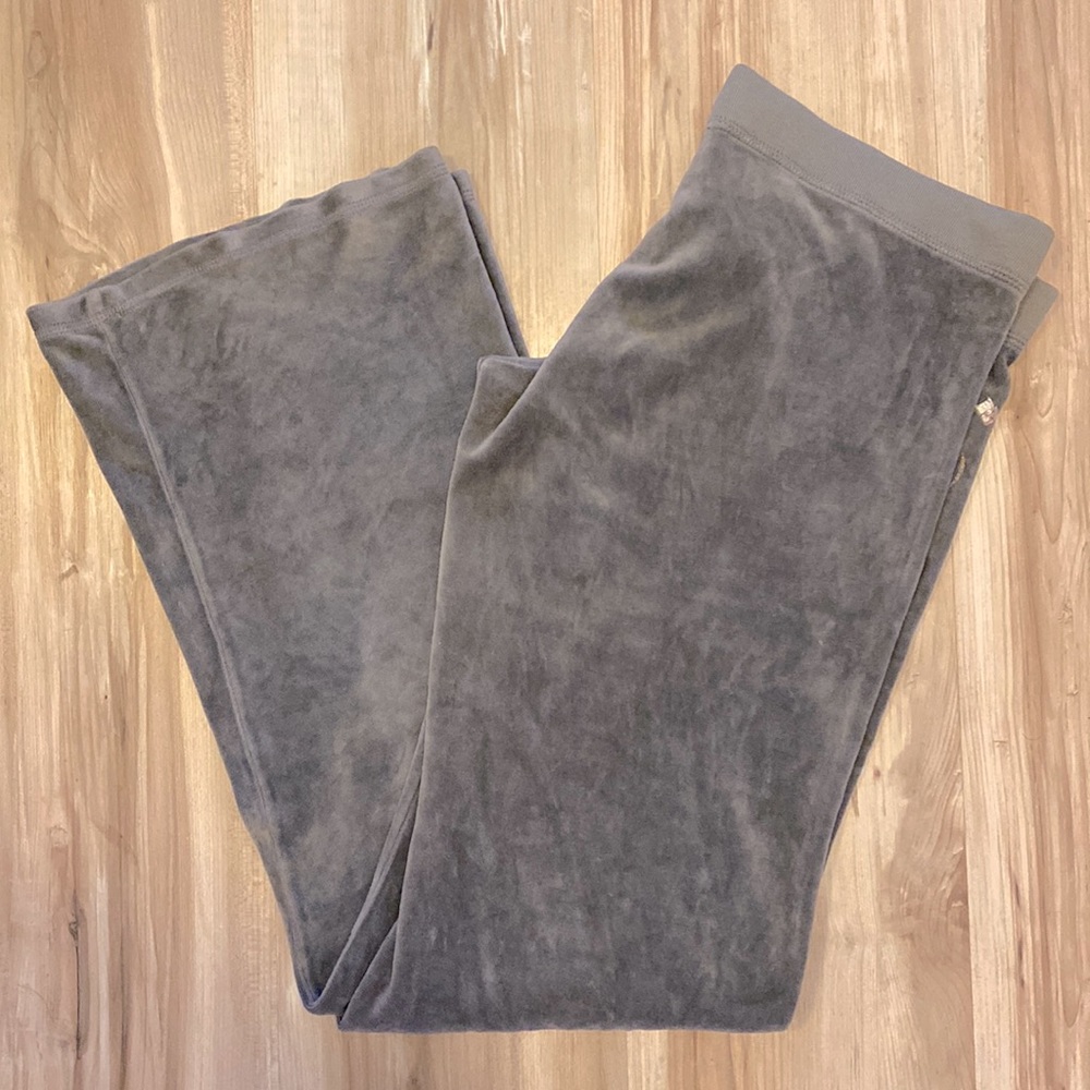 Juicy Couture Gray Velour Pants